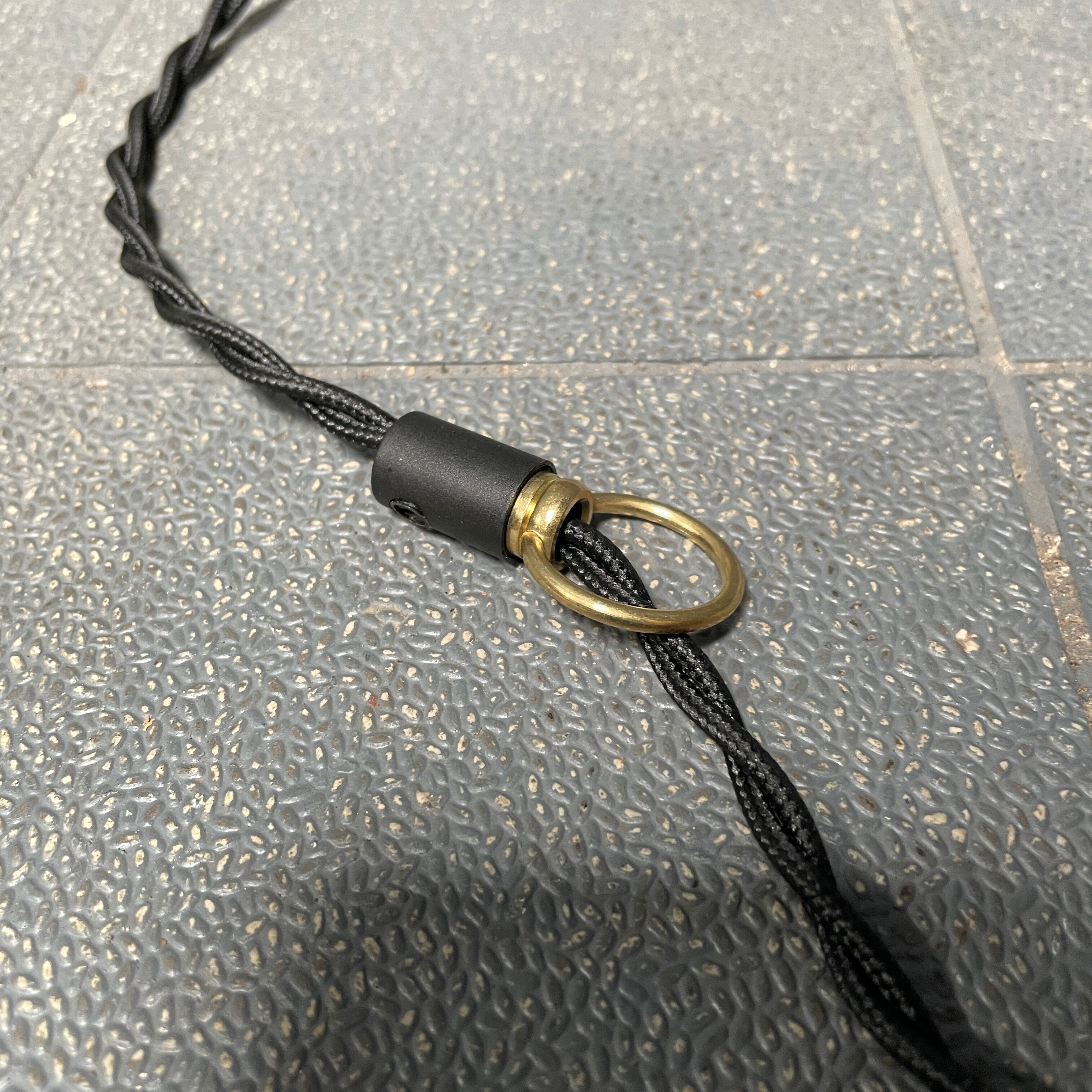 Old mercury glass hanging lamp with brass fixture