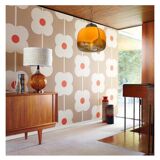 Large Murano Mazzega pendant light from the 70s