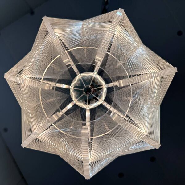 Suspension en plexiglas Paul Secon pour Sompex