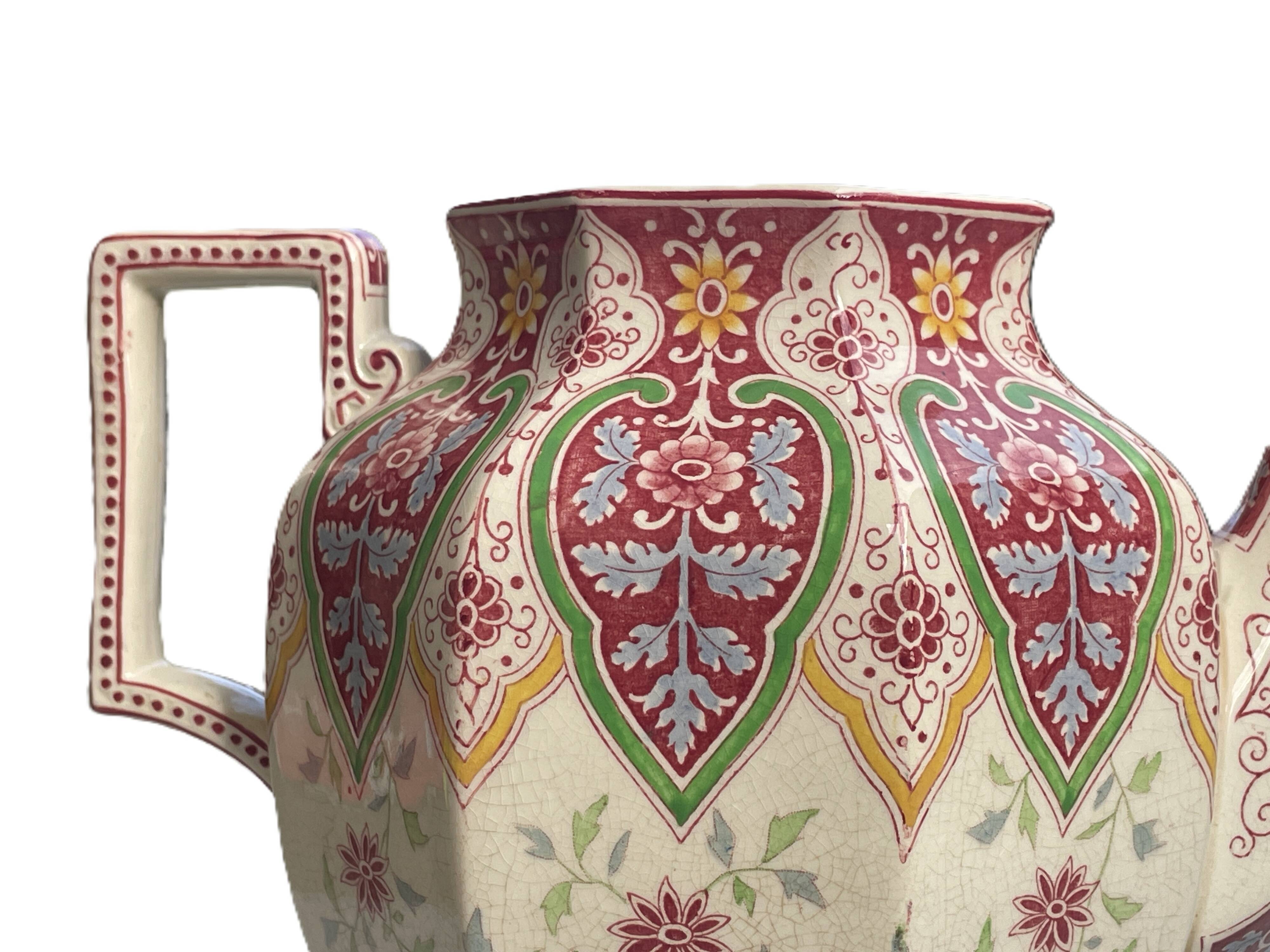 Théière Pékin Sarreguemines