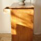 Parisian old waxed wood buffet