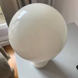 Vintage 70s “bubble” lamp, white glass