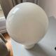Vintage 70s “bubble” lamp, white glass