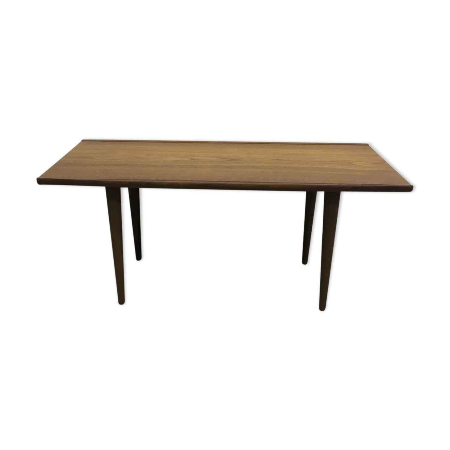 1960's rectangular mid-century teak coffee table