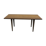 1960's rectangular mid-century teak coffee table