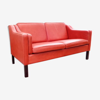 Couch 2 seater leather