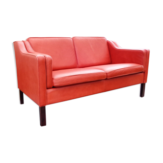 Couch 2 seater leather