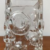 Brutalist Bubble Glass Vase by Josef Schott for Smalandshyttan, Mid-Century Swedish, 1960s