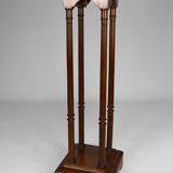 Large Neo-Gothic walnut harness, France, 19th