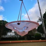 Glass pendant light