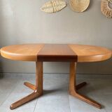 Vintage Baumann table with 2 extensions