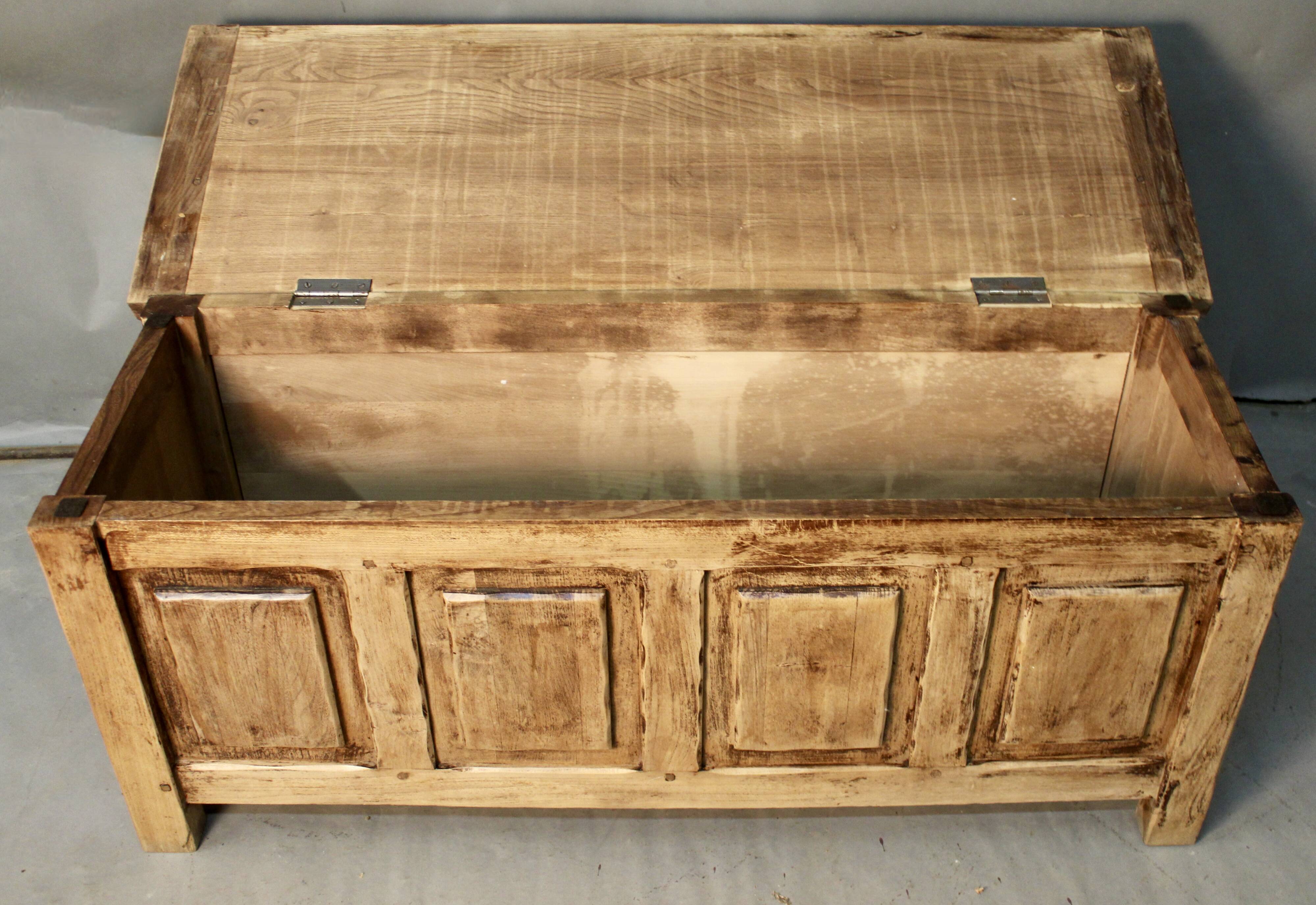 19th century oak chest