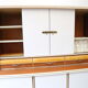 Buffet vintage, bois et formica, 1950