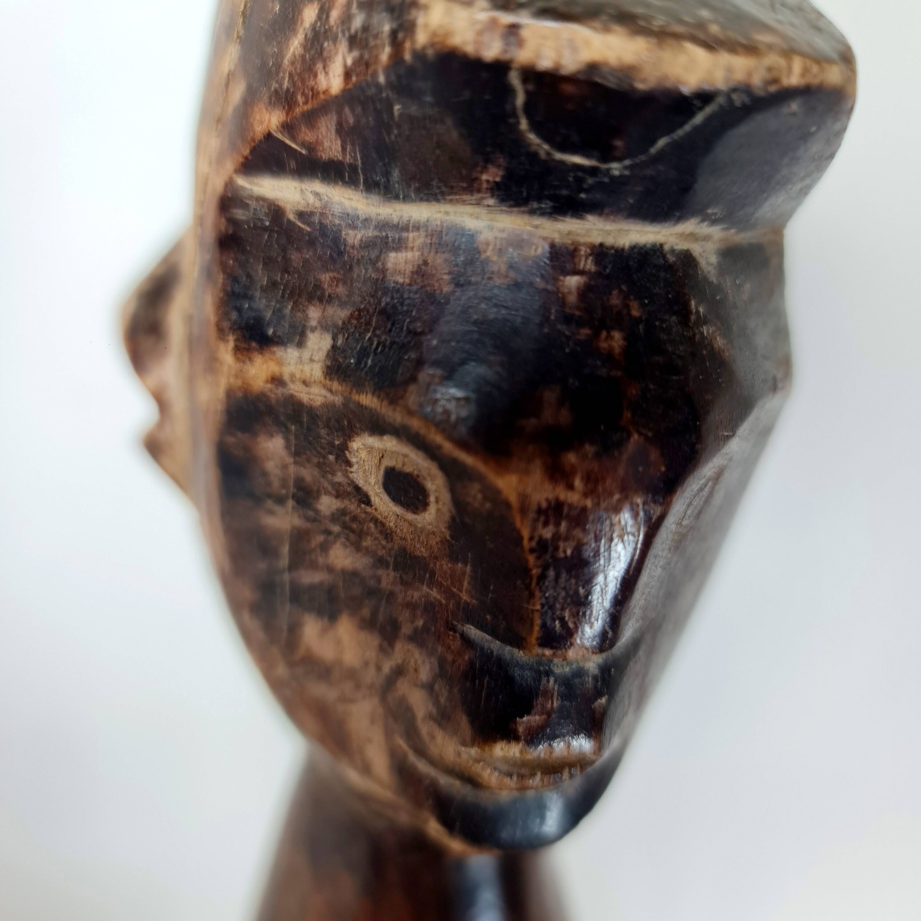 Mumuye statue on base, Height: 53 cm