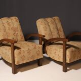 Pair of ART DECO armchairs, 1930´s, Central Europe