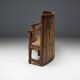 Rustic High-Back Tavern Settle, England, 18th Century