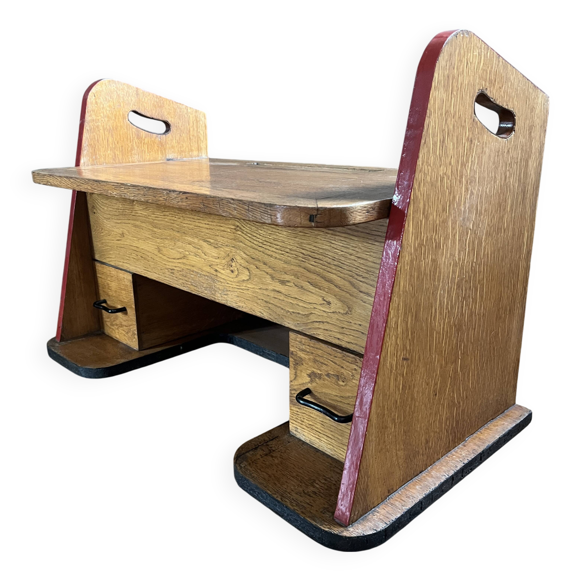 Vintage storage bench