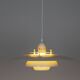 Suspension vintage danoise de la marque EL-light, années 1980
