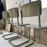 Trio of Tubax chairs 1950