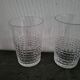 4 verres gobelets vintage en cristal de Baccarat modèle Nancy