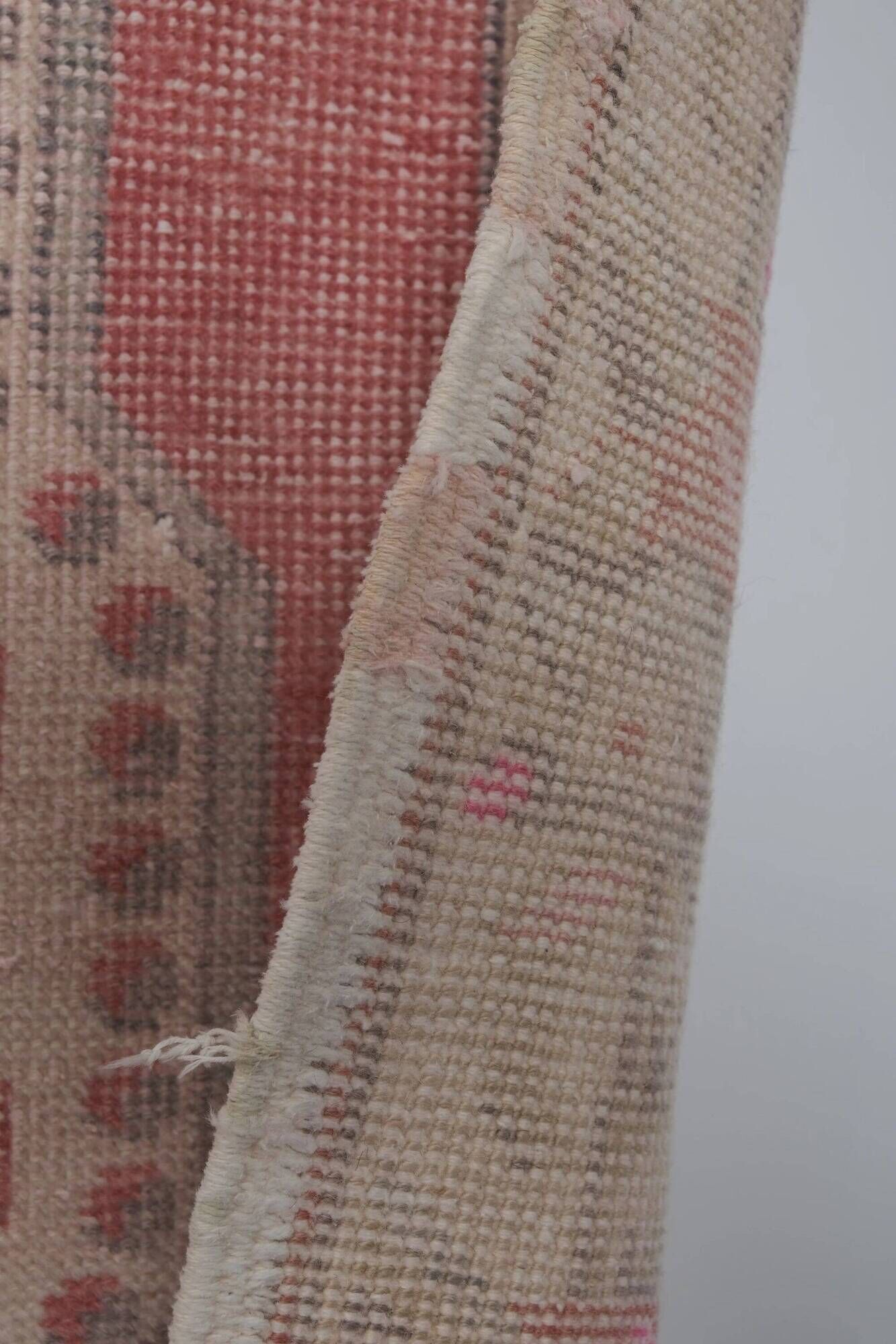 Vintage Turkish hallway rug 149x222 cm