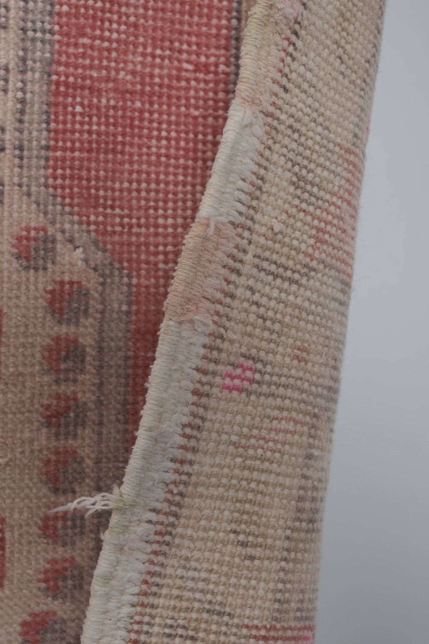 Vintage Turkish hallway rug 149x222 cm