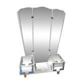 Coiffeuse style art deco en miroir