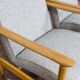 Vintage Armchairs Gfm 142 By Edmund Homa, Gfm, Poland, 1960’s, Set Of 2