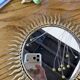 Sun mirror or patinated XS