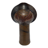 Fritz van Daalen studio pottery totem vase, 1960s-70s