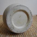 ceramic vase painting signed Chris