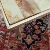 Pair of onyx and brass bedside tables 1940