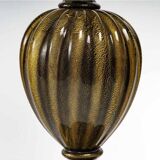 Pair of Murano glass table lamps, Italy, 1950s.