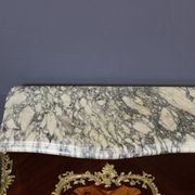 Louis XV style commode in marquetry around 1900