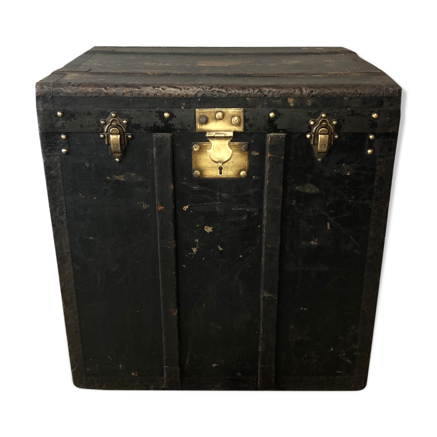 Ancient travel trunk