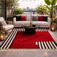 Handmade traditional natural wool rug size 2/3 m