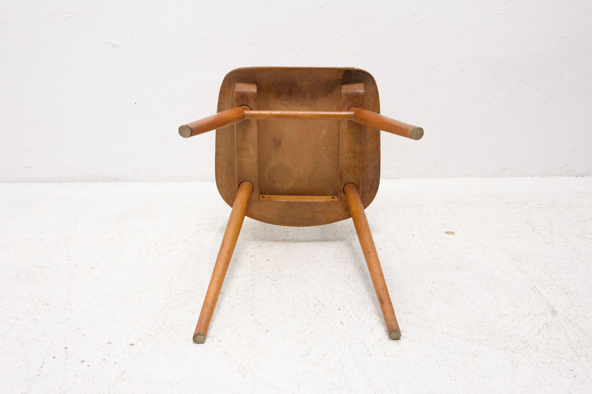 Mid century dining chairs Ton, set of four, 1960