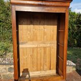 Old wardrobe Louis Philippe - walnut - XIXth