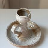 Marais stoneware candle holder