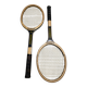 Vintage Pioneer wooden tennis rackets