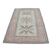 Tapis vintage noué à la main Oushak sku 2413