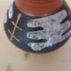 Stamped and numbered Scandinavian vase 1970