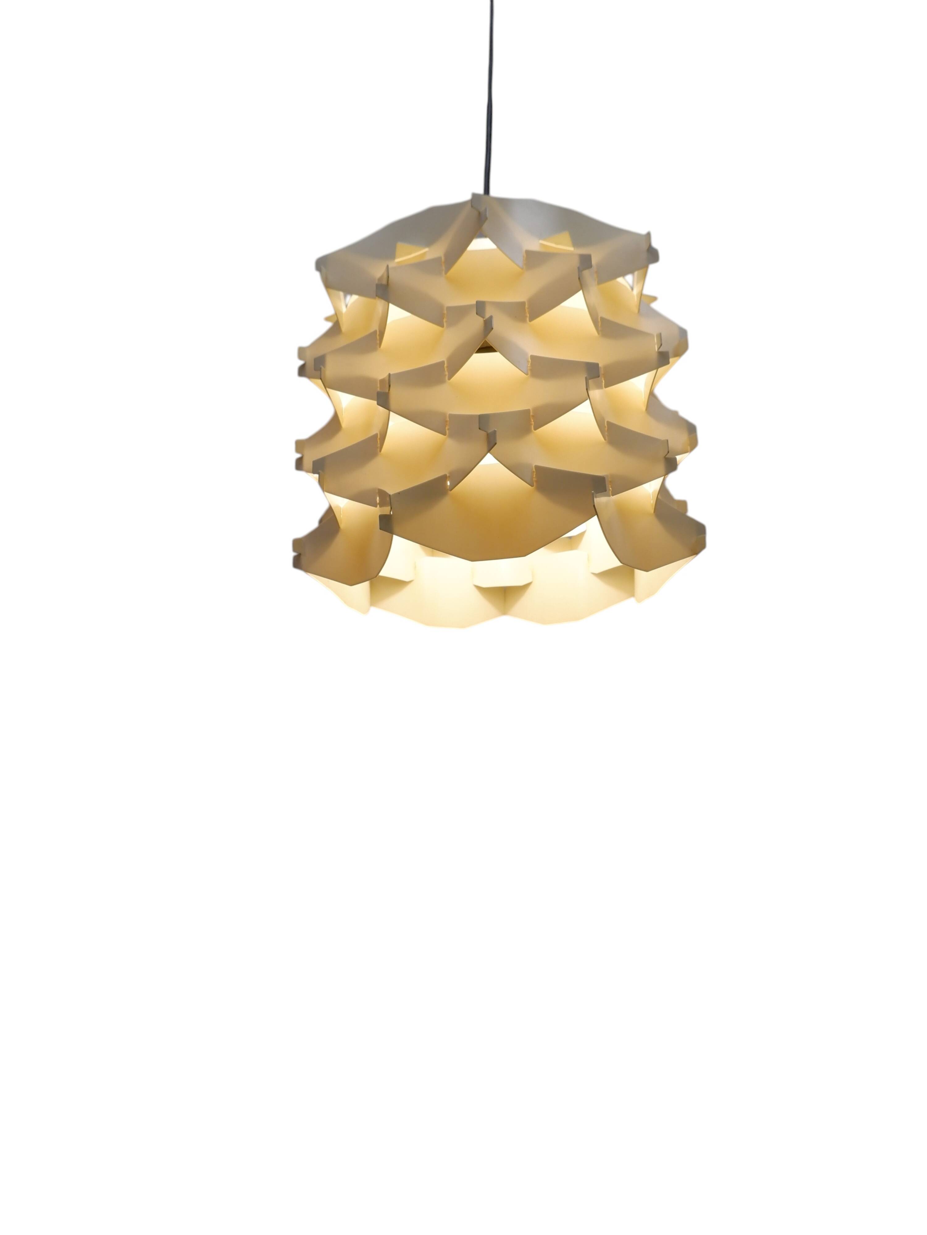 Cosmo space age hanging lamp, Danish 1960s