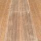 Renovated round extendable Scandinavian dining table in teak, 110cm.