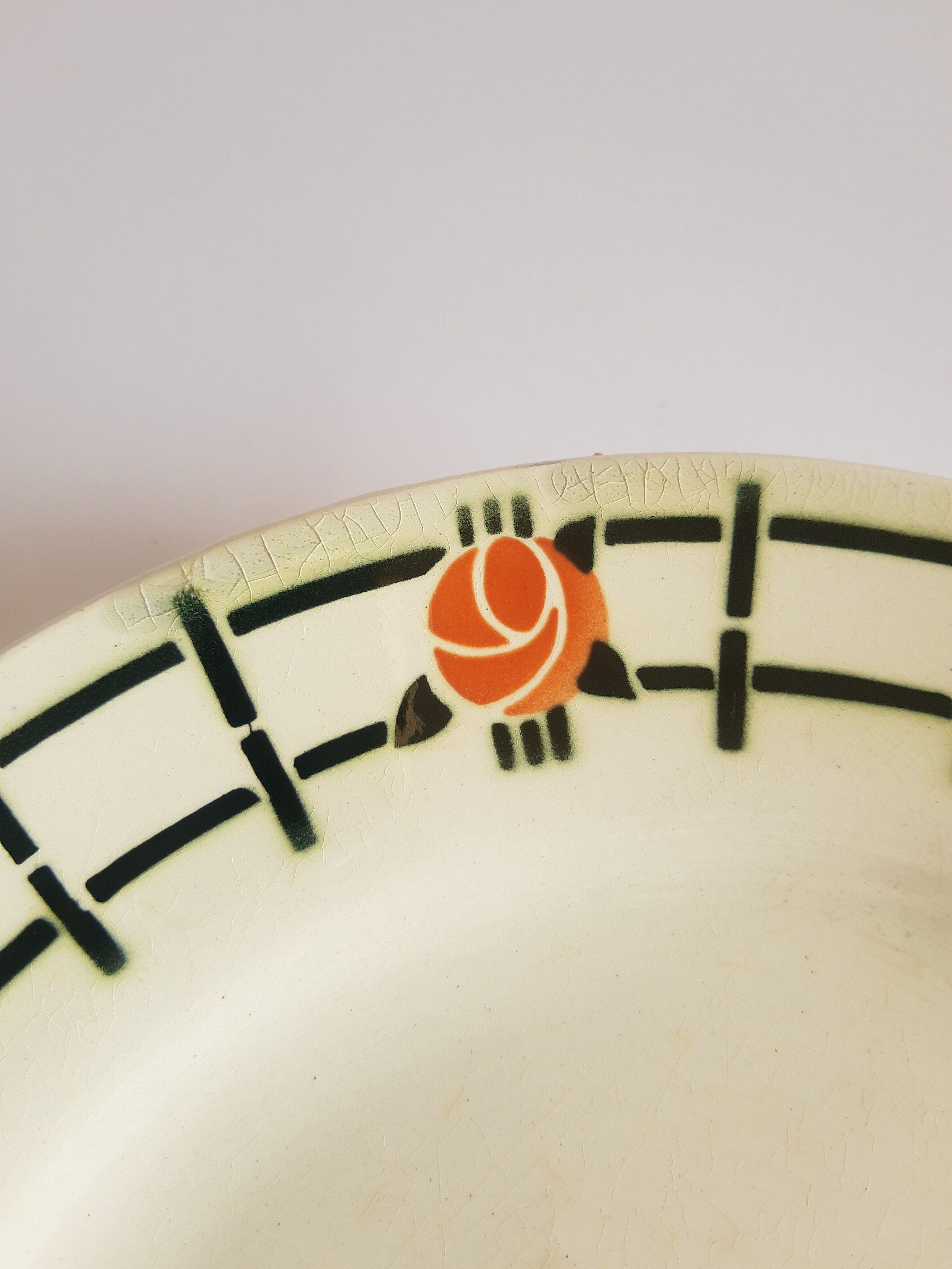 Set of 6 flat plates St amand vintage vintage