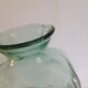 Trapeze vintage thick glass vase