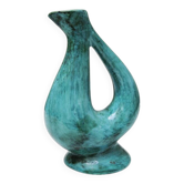 Antique Turquoise Ceramic Jug