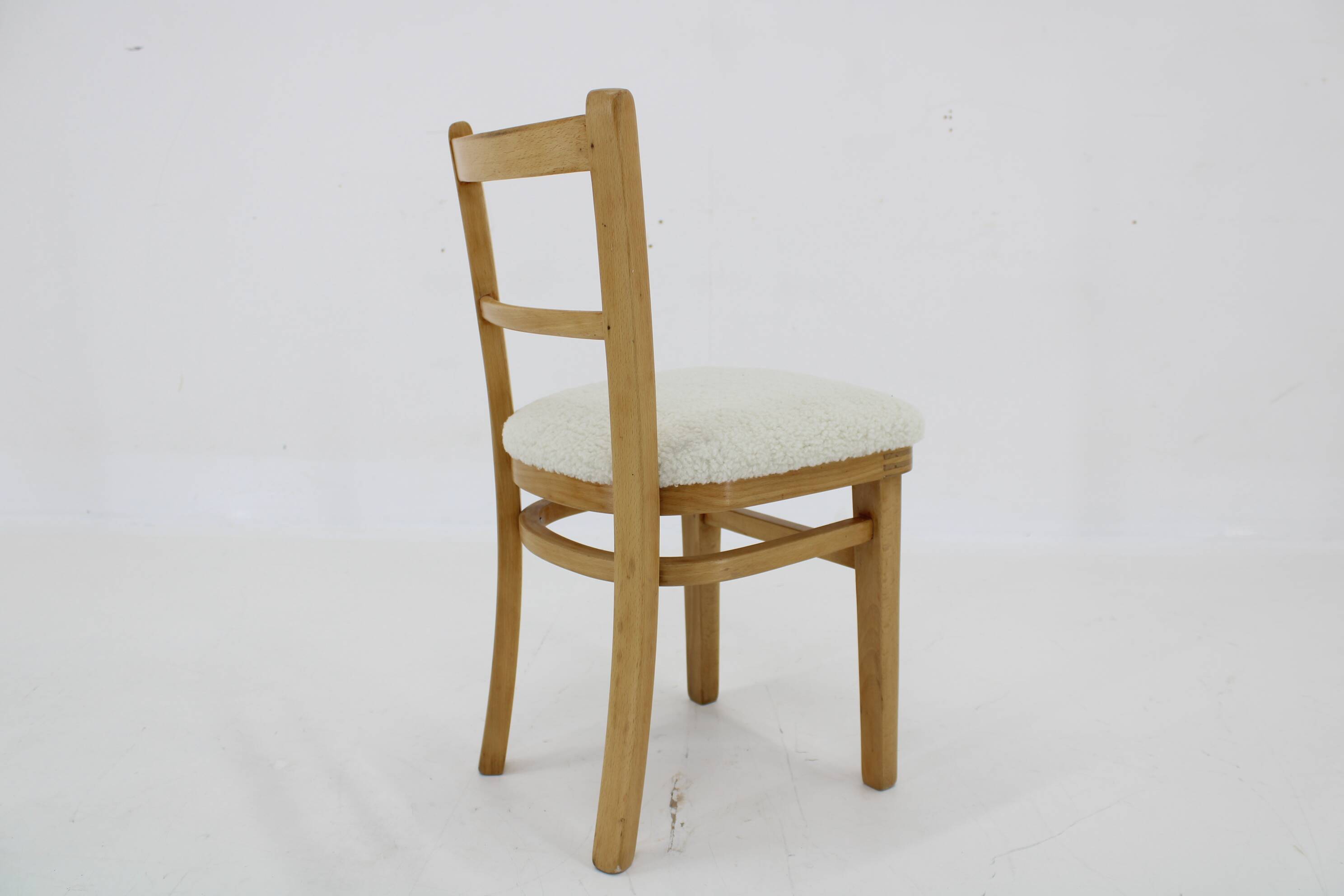 1970s Beech Children Chair ,Restored