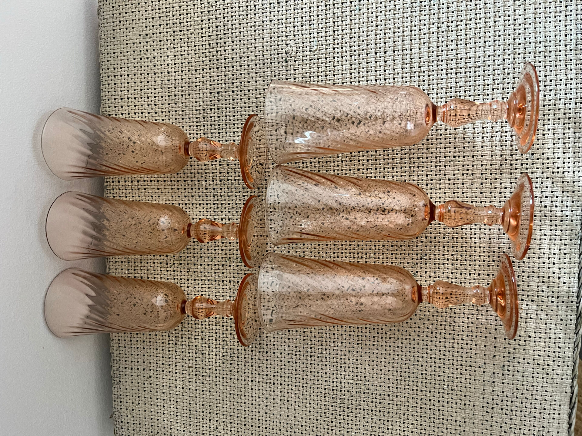 6 champagne flutes