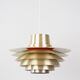 Danish vintage Verona lamp by Svend Middelboe, Lyfa, 1960s